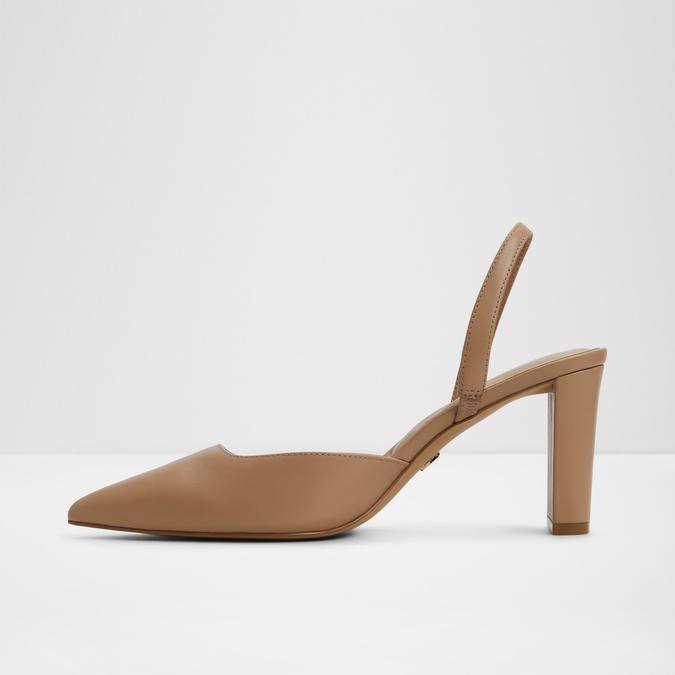 Olaeldan-In Women's Brown Block Heel Shoes image number 3