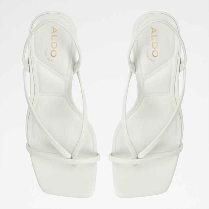 RIVA WHITE/BONE Women Dress Sandals image number 5