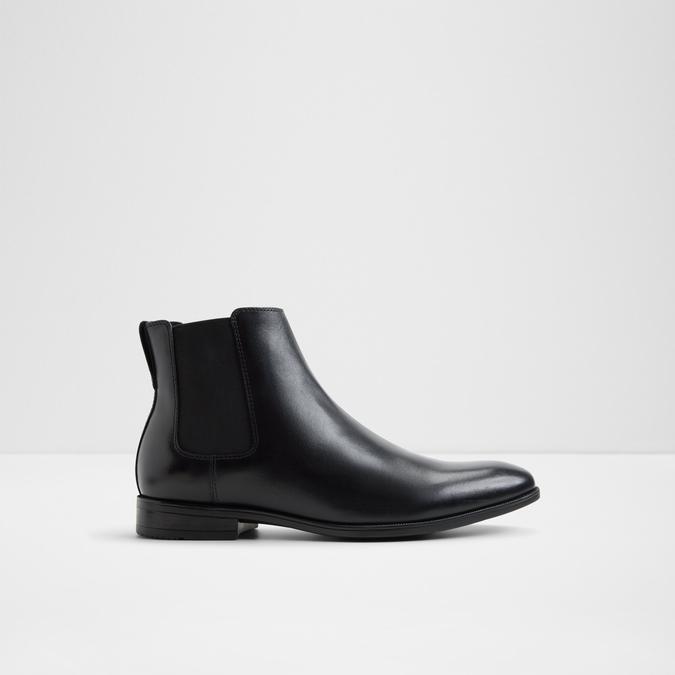 WENTZA-IN Black Men Chelsea Boots
