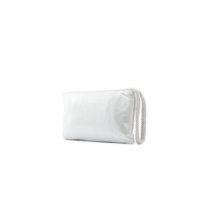 Abaudda Women's Silver Clutch
