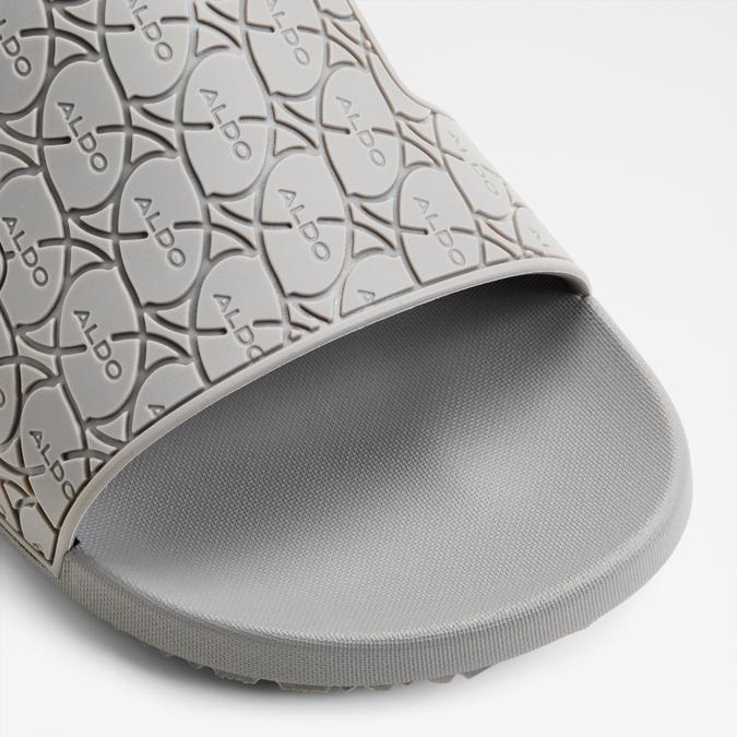 OSKAR-IN Grey Men Single Strap Sandals image number 4