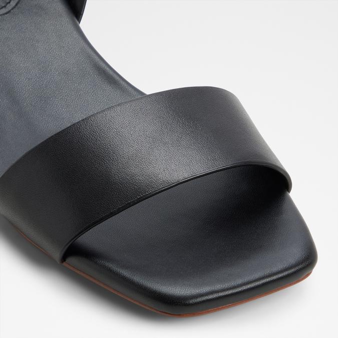 DORENNA Black Women Heels image number 4