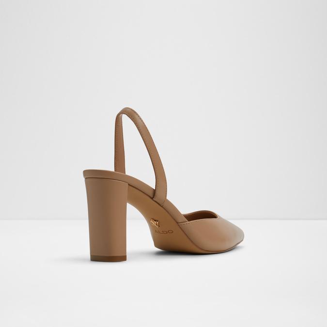 Olaeldan-In Women's Brown Block Heel Shoes image number 2