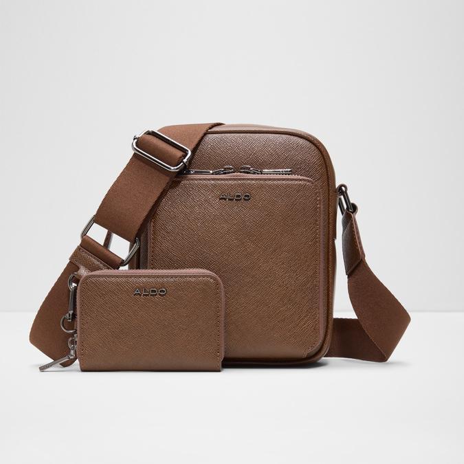 MAXIMILIANN Medium Brown Men Cross Body