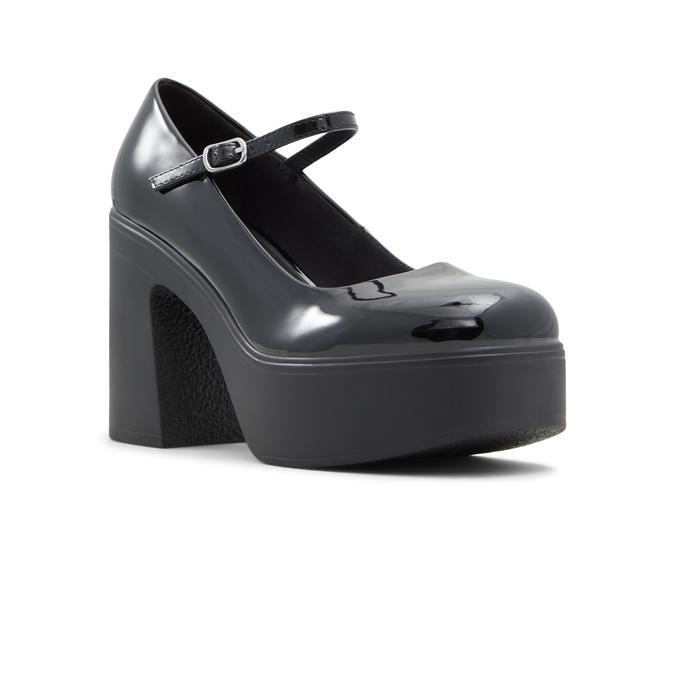 Call it Spring Tiilda Women's Black Block Heel Shoes image number 4