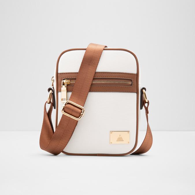 Elaewien Men's White Crossbody
