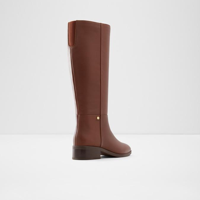 Pralendra Women's Brown Knee Length Boots