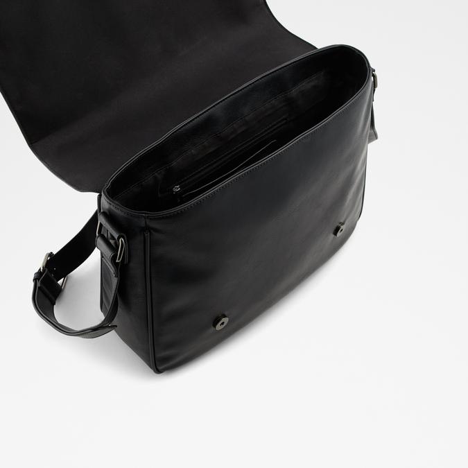 Liebold Men's Black Messenger image number 2