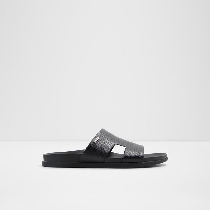 MONDI Black Men Double Band Sandals