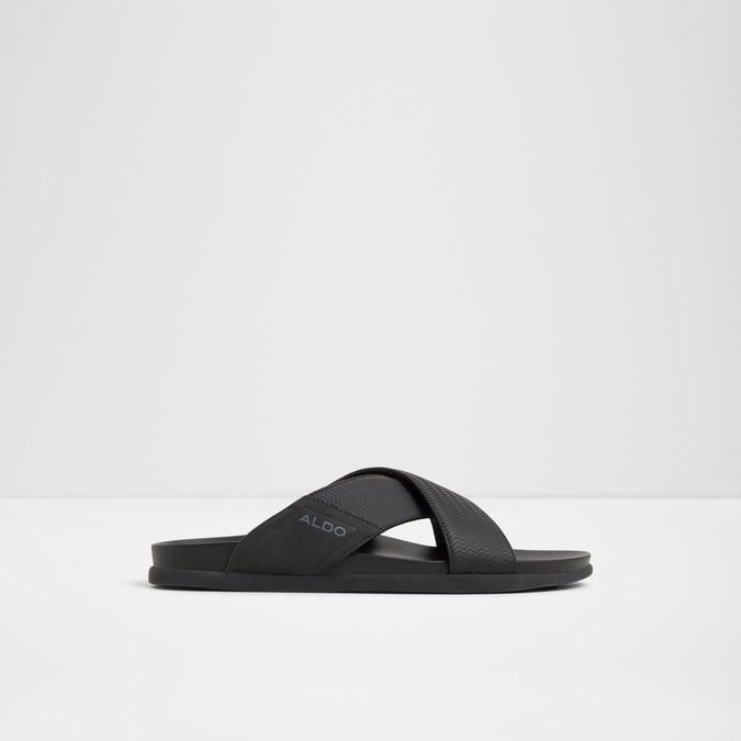 Kedona-In Men's Black Strap Sandals