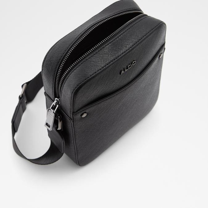 Poani Men's Black Messenger image number 2