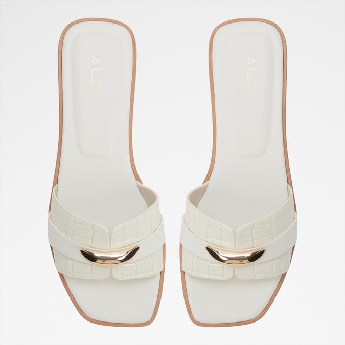 BRIELAA-IN WHITE/BONE Women Flat Sandals image number 5