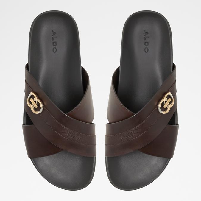 Delmar-In Men's Brown Strap Sandals