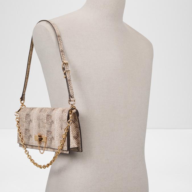 THALEA Grey Print Women Shoulder Bag image number 3