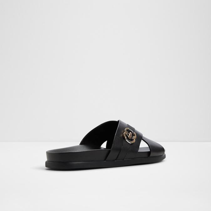 Delmar-In Men's Black Strap Sandals image number 2
