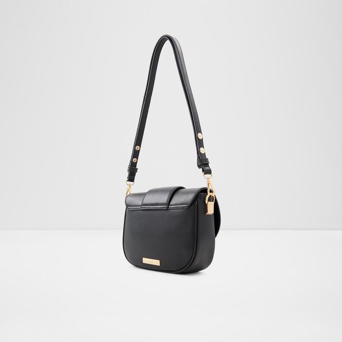 Ybiram Women's Black Saddle Bag