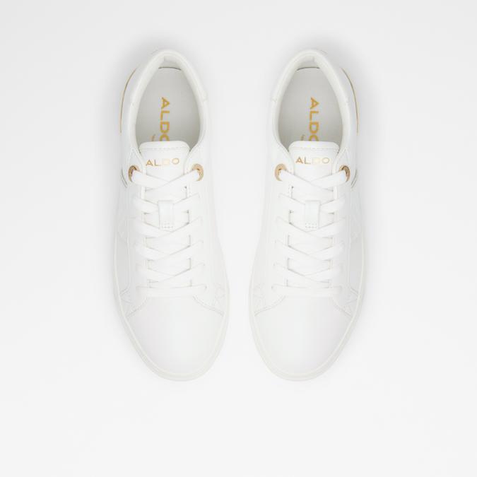 Daossi Women's White Sneakers