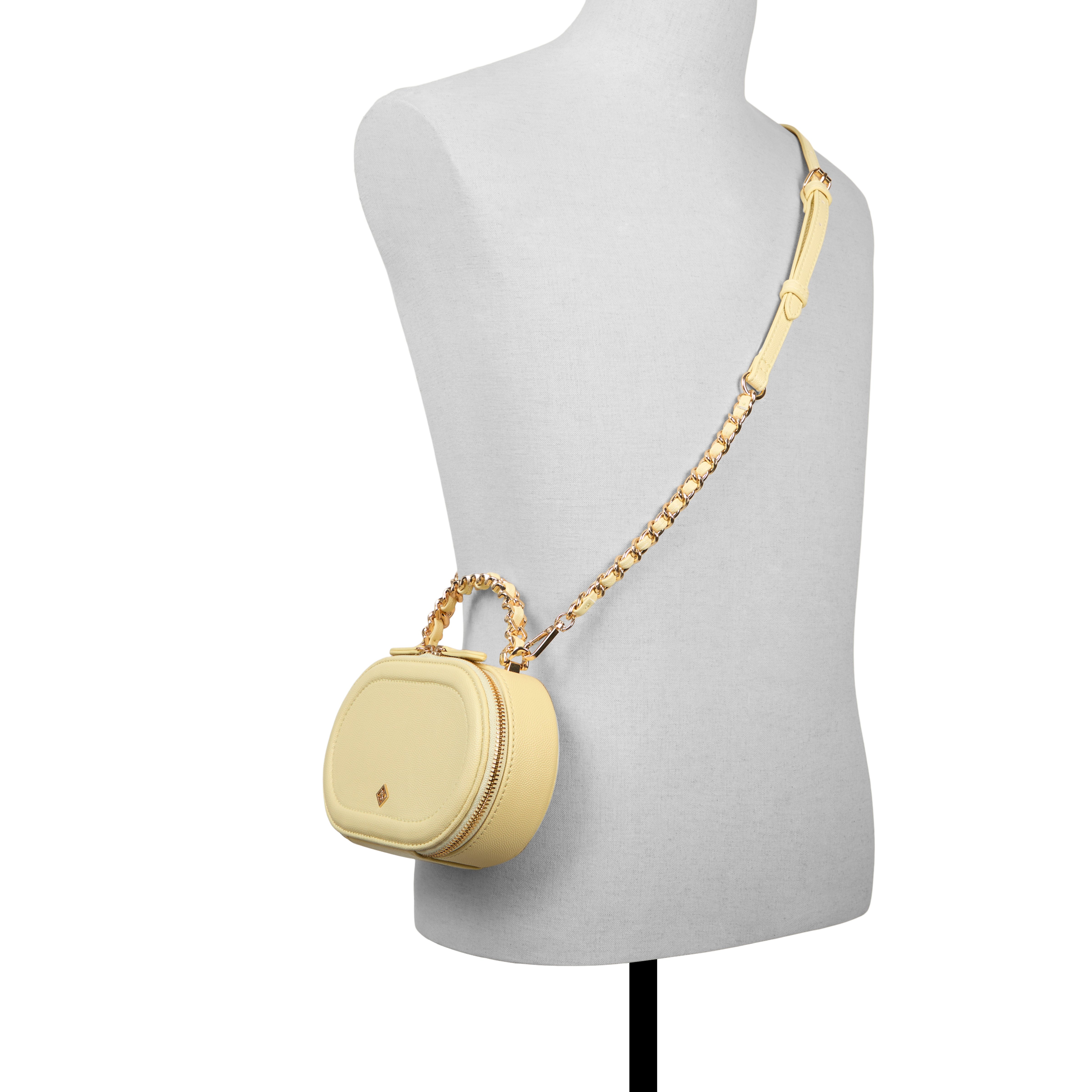 Leaha Women's Yellow Clutch image number 3