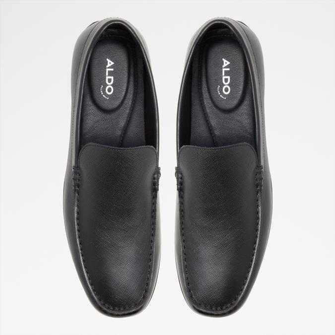 Bovis Men's Black Moccasins