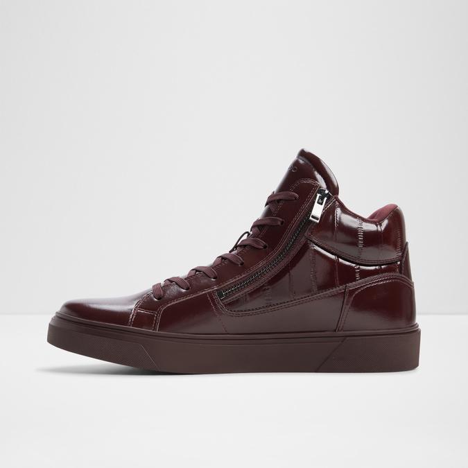 MIROA-IN Burgandy Men High Top Sneaker image number 2