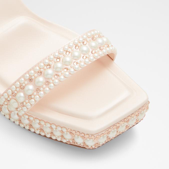 Lulu Women's Light Pink Block Heel Sandals image number 5