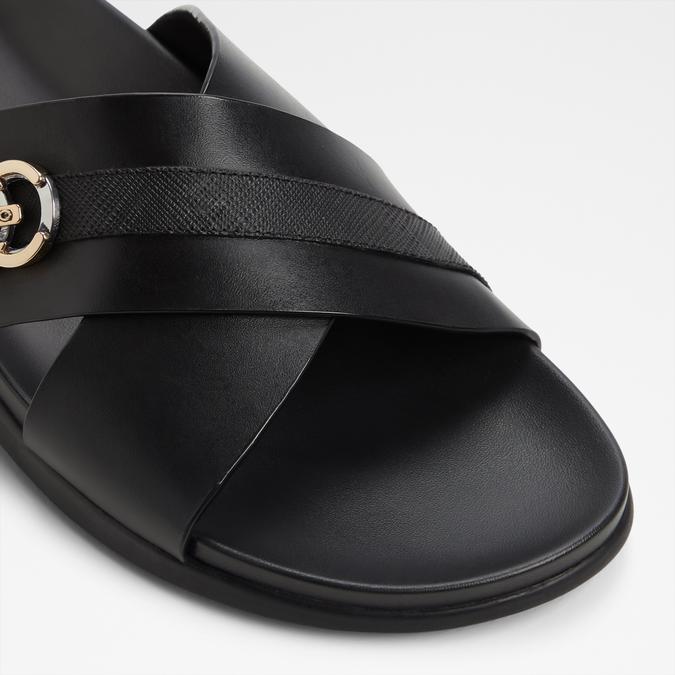 Delmar-In Men's Black Strap Sandals image number 5