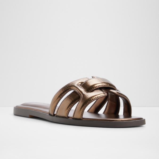 ELENARIAA-IN BRONZE Women Flat Sandals