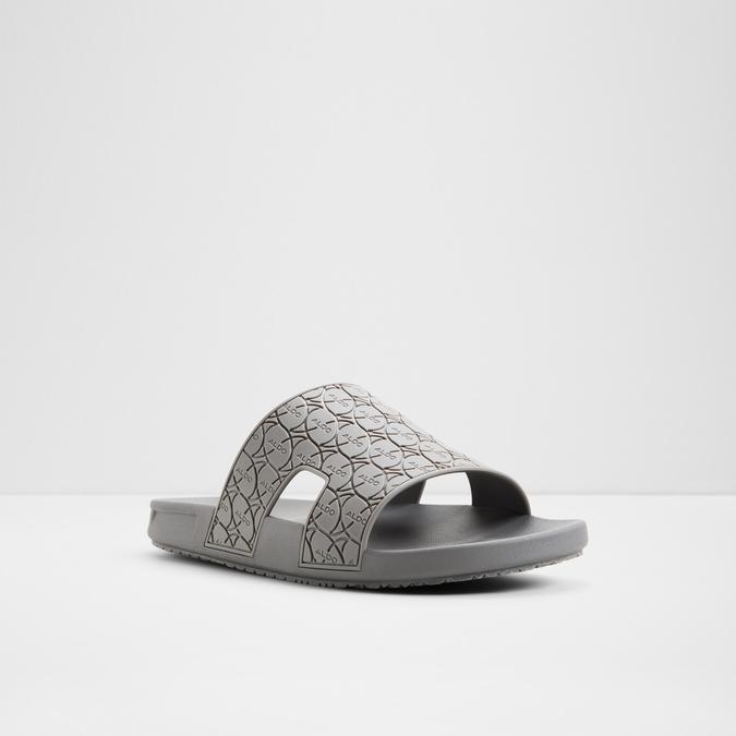 OSKAR-IN Grey Men Single Strap Sandals image number 3