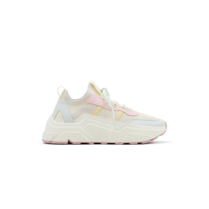 Alexiis Women's White Multi Sneakers