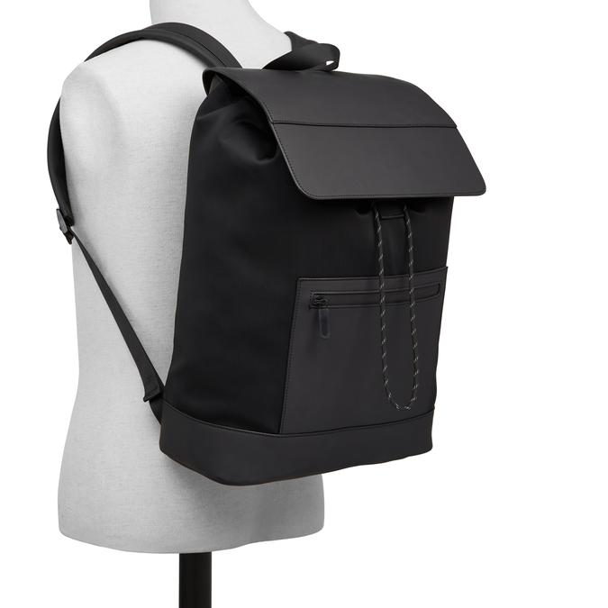 Galaleven Men's Black Backpack image number 3