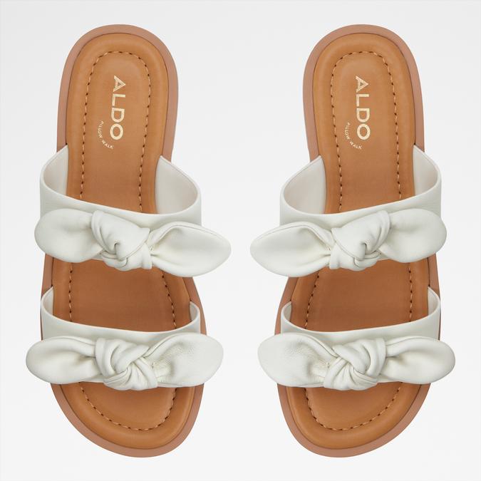 Creekside-In Women's White Flat Sandals