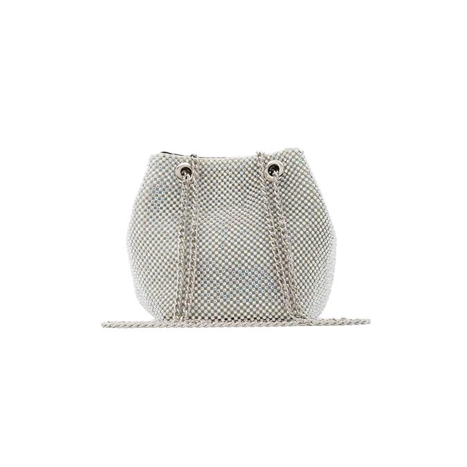 Naughtynice Women's Silver Clutch