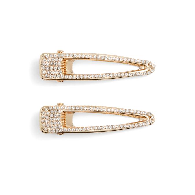 Marfa Women's Clear On Gold Hair Accessories