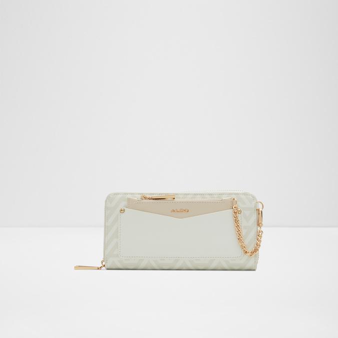 Esai Women's White Wallet/Change Purse