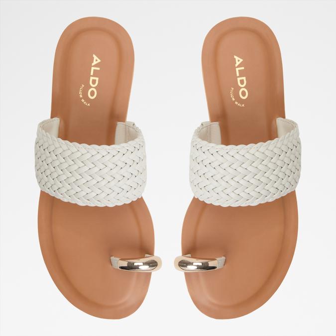Beachwalk-In Women's White Flat Sandals