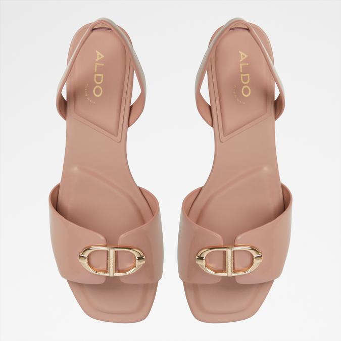 Muffy-In Women's Pink Block Heel Sandals