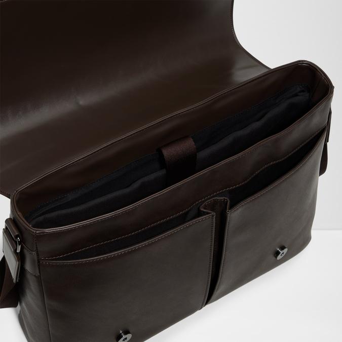 PRESCOT Medium Brown Men Messenger image number 3