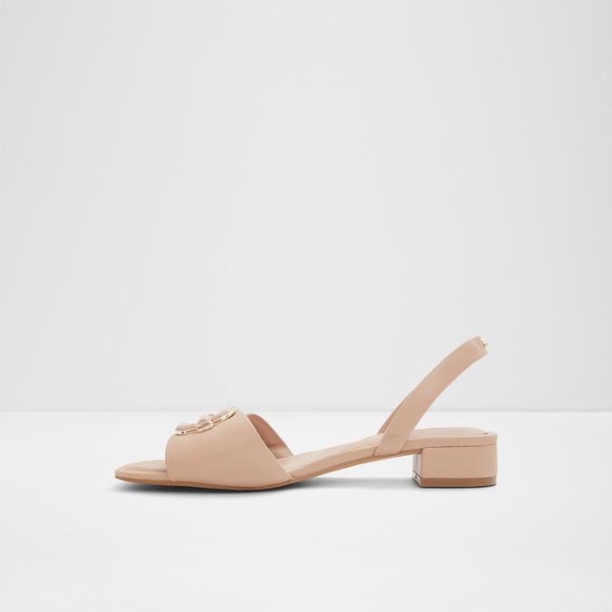 Roblane Women's Medium Beige Block Heel Sandals image number 3