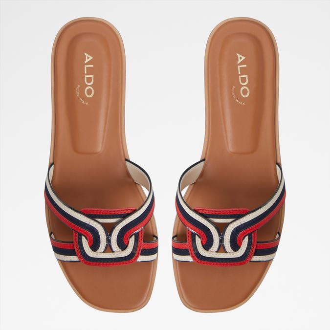 Eroka-In Women's Multicolor Flat Sandals