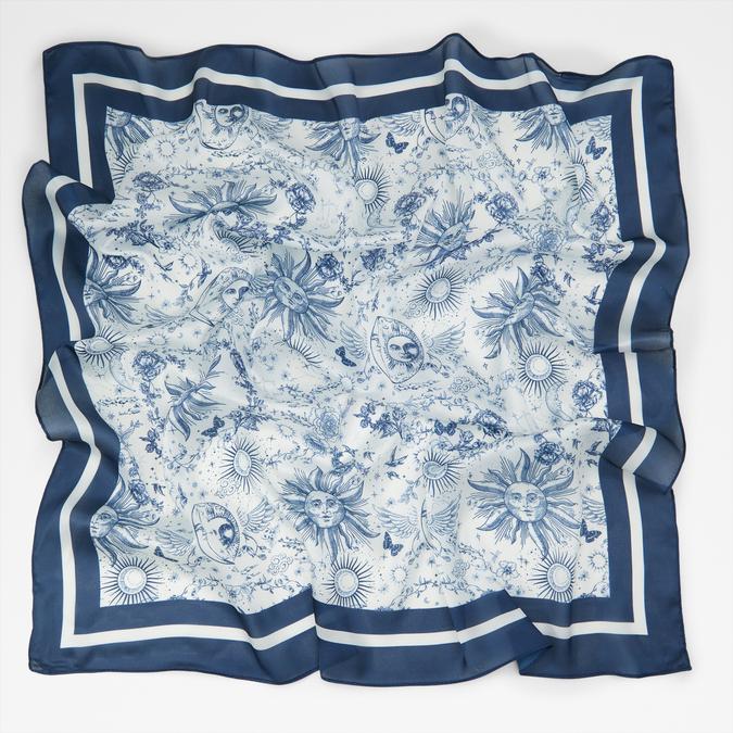 Wilse Women's Navy Scarf image number 3