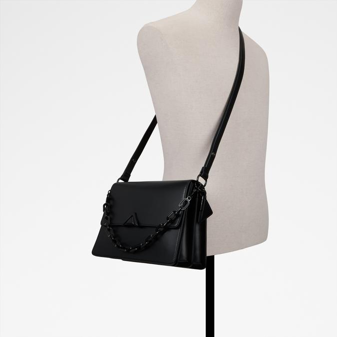 LUXEBAG Black/Black Women Shoulder Bag image number 4