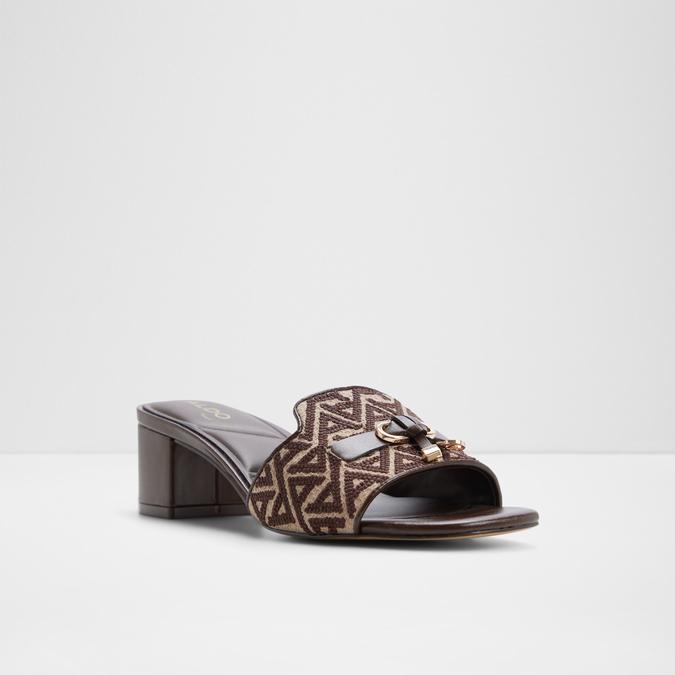 TESSINA-IN BROWN MULTI Women Block heel sandals image number 3