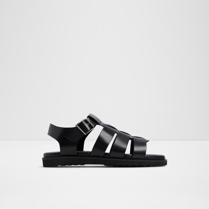 Darby-In Men's Black Strap Sandals