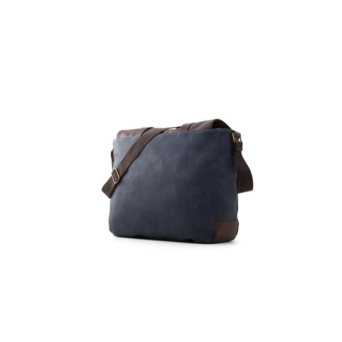 Louros Men's Navy Messenger