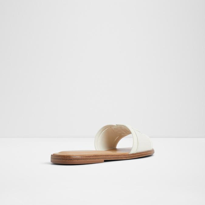 Liaudina-In Women's White Flat Sandals image number 2