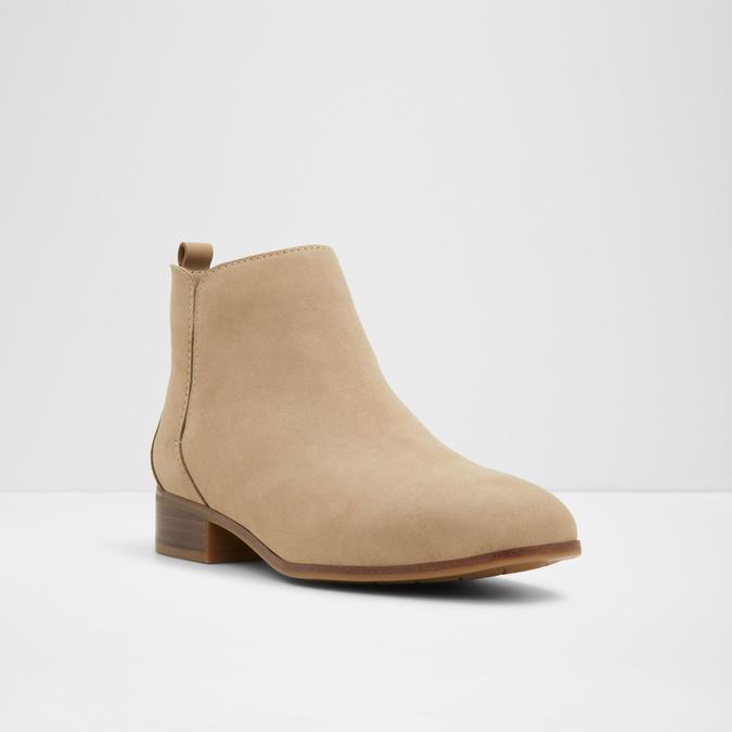 Verity-In Women's Beige Ankle Boots image number 4