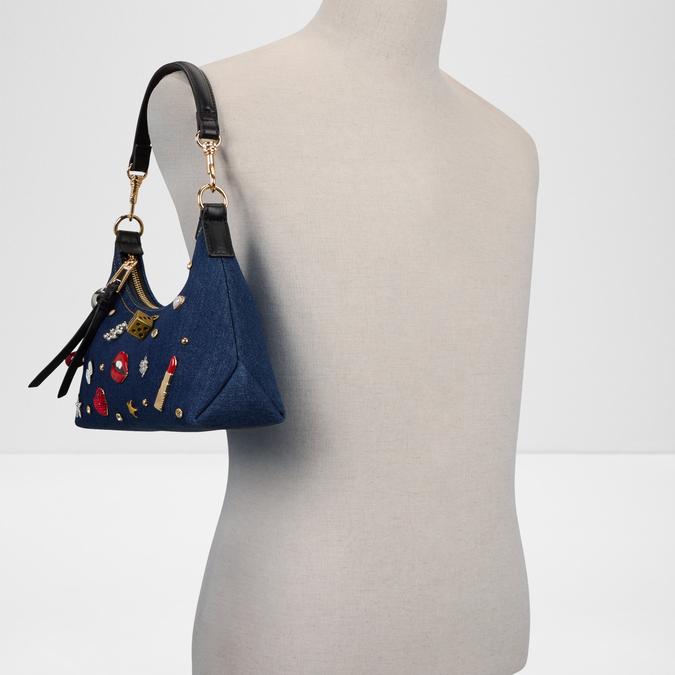 LUCKYGIRL Denim Women Shoulder Bag image number 3