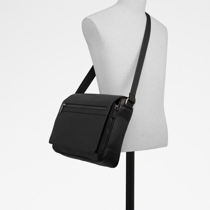 Laralellan Men's Black Messenger image number 3