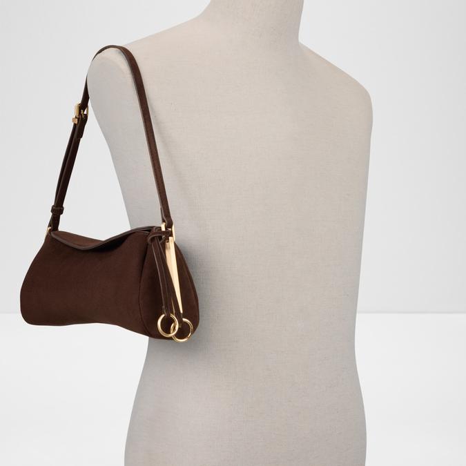 HILLARIEEX Brown Women Shoulder Bag image number 3