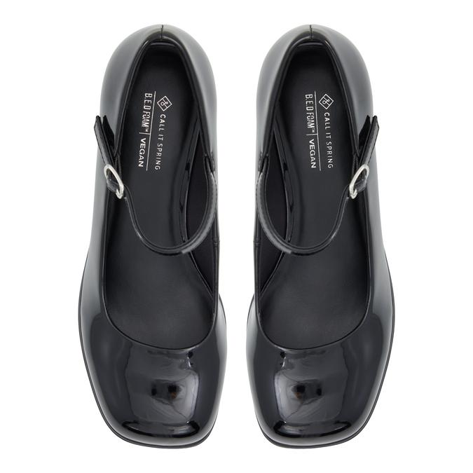 Call it Spring Tiilda Women's Black Block Heel Shoes